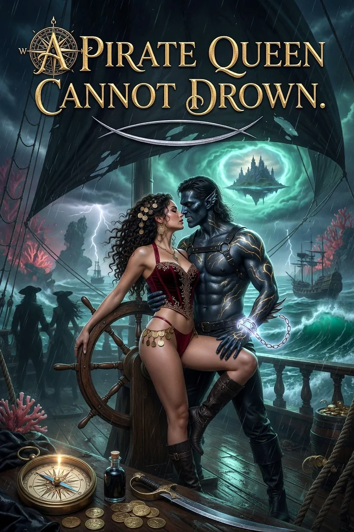 A PIRATE QUEEN CANNOT DROWN Cover