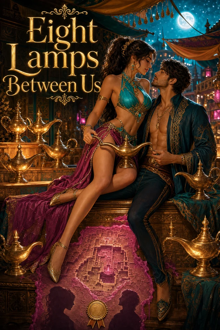 Eight Lamps Between Us Cover