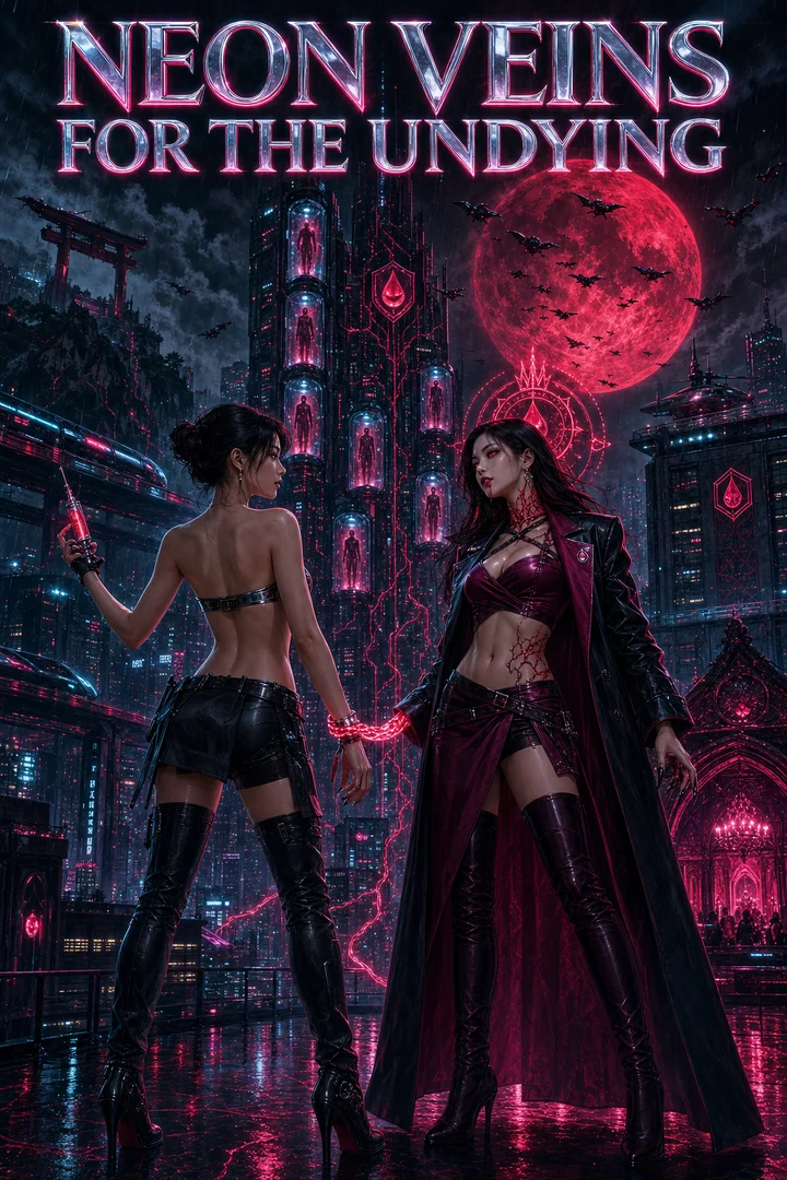 Neon Veins for the Undying Cover