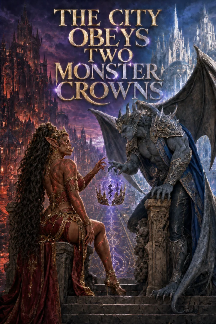 THE CITY OBEYS TWO MONSTER CROWNS Cover