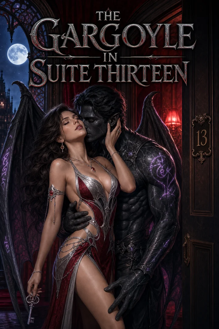 THE GARGOYLE IN SUITE THIRTEEN Cover