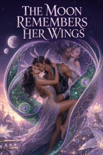 THE MOON REMEMBERS HER WINGS Cover