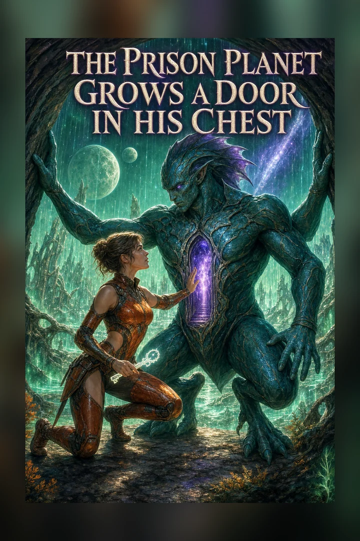 THE PRISON PLANET GROWS A DOOR IN HIS CHEST Cover