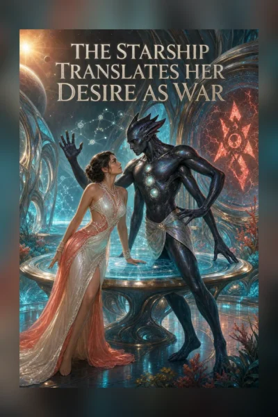 THE STARSHIP TRANSLATES HER DESIRE AS WAR Cover