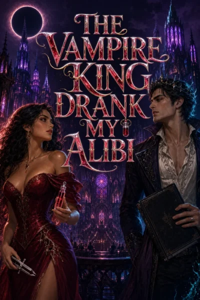 The Vampire King Drank My Alibi Cover