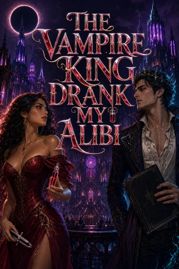 The Vampire King Drank My Alibi Cover