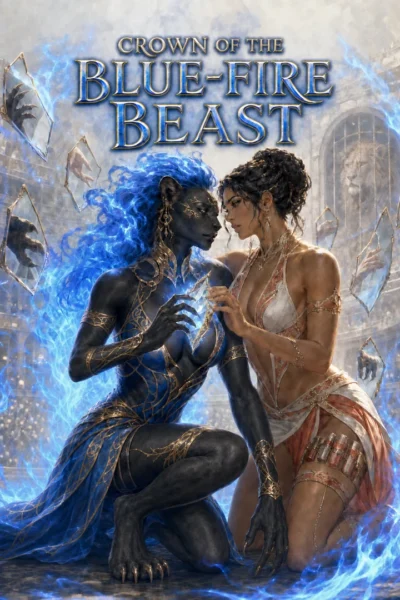 CROWN OF THE BLUE-FIRE BEAST Cover