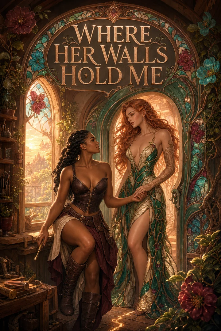 WHERE HER WALLS HOLD ME Cover
